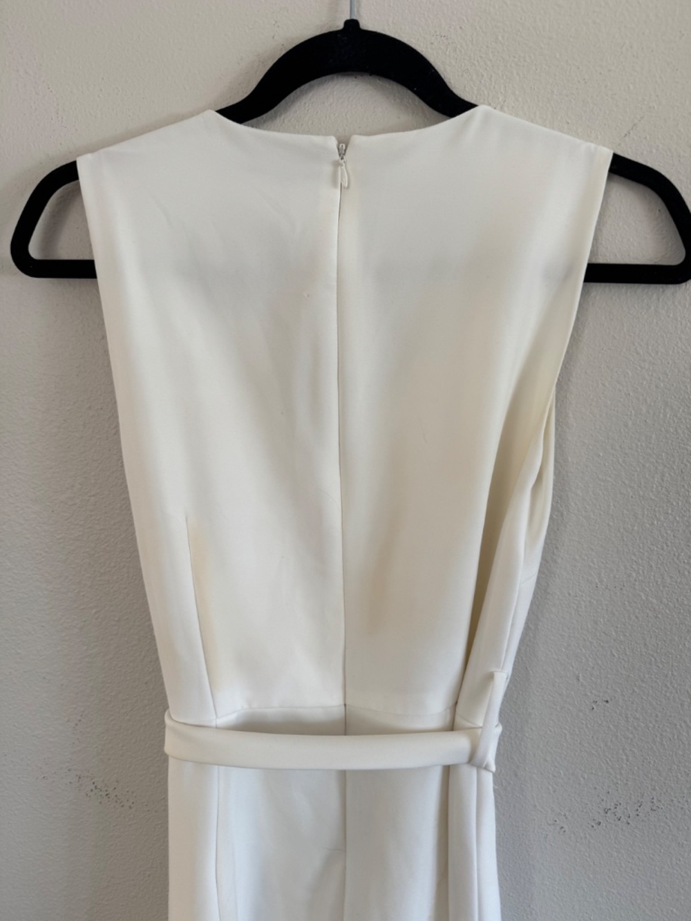 Vince Camuto White Sleeveless Jumpsuit Size 4 - Picture 3 of 7